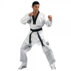Kwon Kyorugi Dobok Star Fighter (Black Neck)